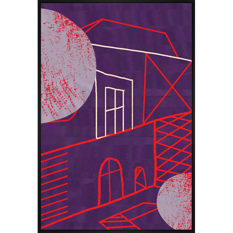 JBass Grand Gallery Collection Red Lines House by JBass Grand Gallery